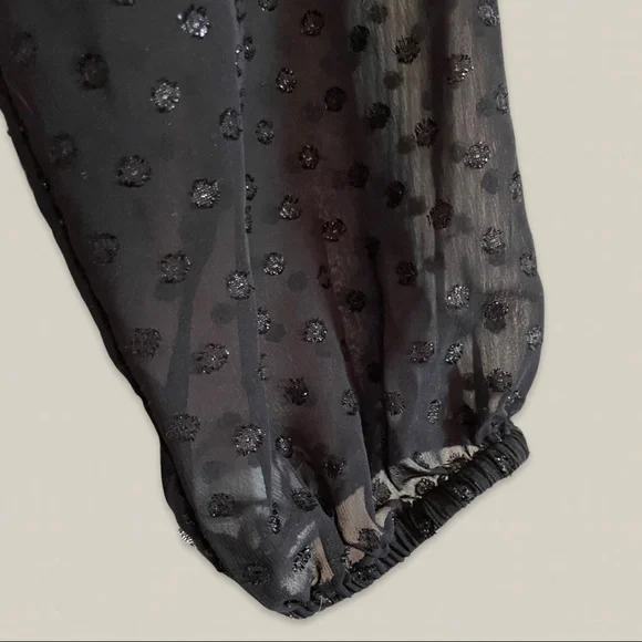 ModCloth Black Blouse - Picture 3 of 8